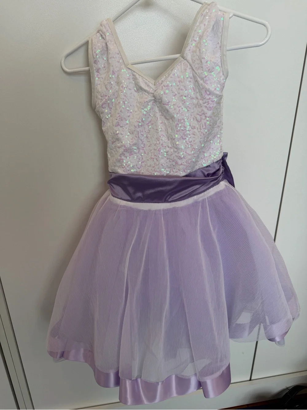 Weissman Lilac Sequin Tulle Ballet Costume